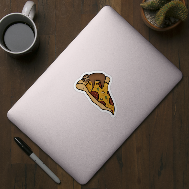 Pizza Sloth, Pizza Slice by dukito